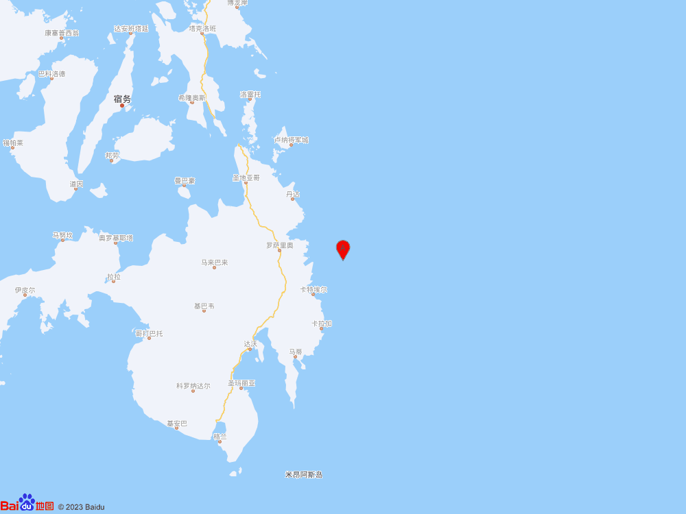 菲律宾棉兰老岛发生6.8级地震