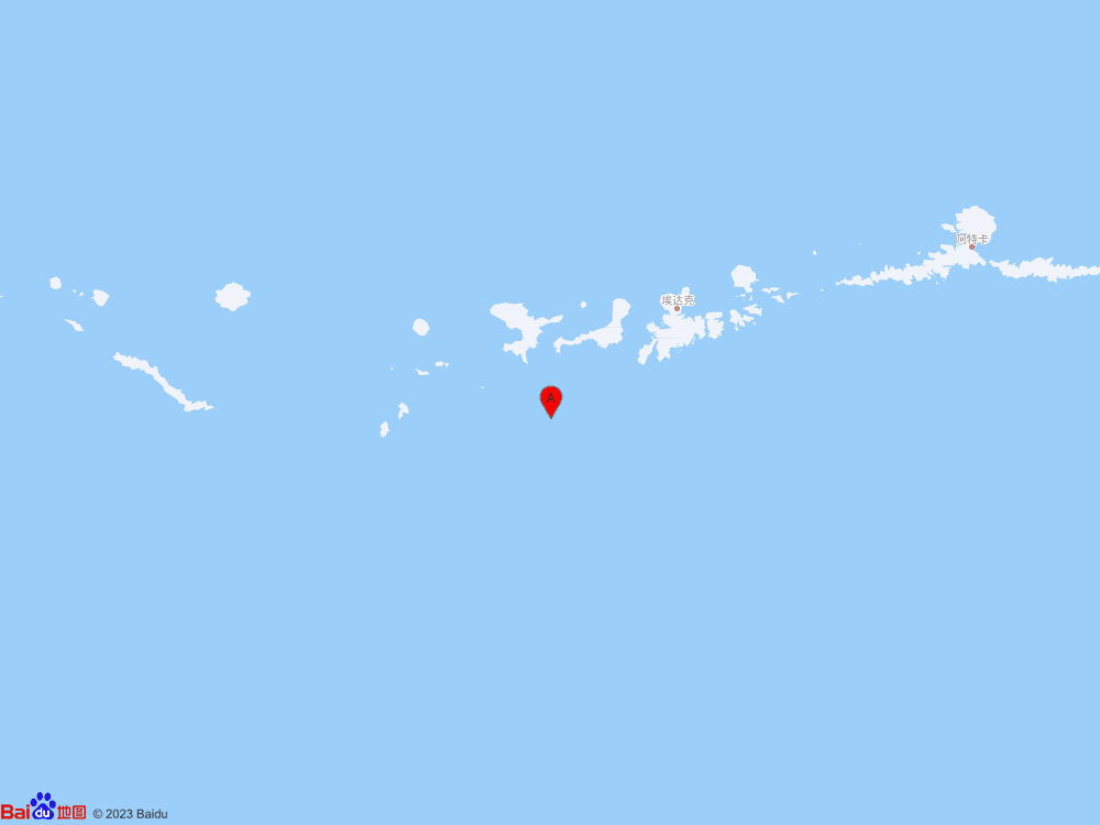 安德烈亚诺夫群岛[阿留申群岛]发生6.2级地震