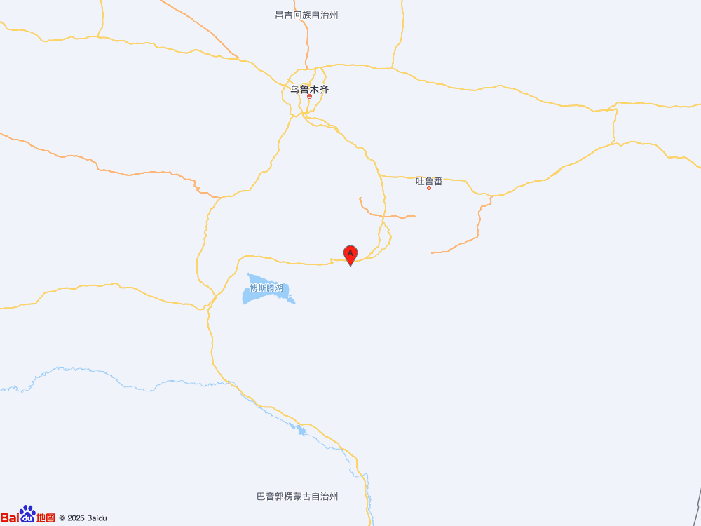 新疆吐鲁番市托克逊县发生4.4级地震
